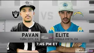 PAVAN vs ELITE Madden 21 Club Championship Gameplay