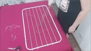 TROCANDO CORDINHA DE VARAL DE TETO