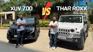 THAR ROXX Vs XUV 700 Owners Review #automobile #thar 