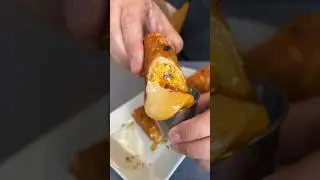 The BACON EGG & CHEESE BRUNCH EGGROLLS from Elm Street Diner in Stamford, CT! 🥓🍳🧀🔥 #DEVOURPOWER
