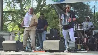 Corey Ledet & Black Magic zydeco parks Louisiana cracklin cookoff 2025
