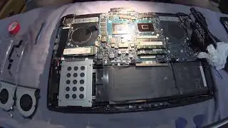 Laptop Liquid Metal Asus ROG GL502VS - 20&ordm;C Difference! - HEAT FIX