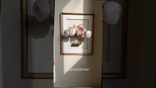 wall vase #diy #homedecor #homedecordiy #walldecor #flowers #flowersarrangement #flowerdecoration