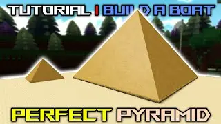 ‼️ Обучающее видео ‼️ ИДЕАЛЬНАЯ ПИРАМИДА ‼️ Как сделать лодку в Roblox ‼️