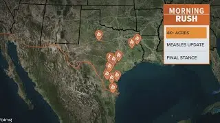 4,000 acres are burning in Texas wildfires