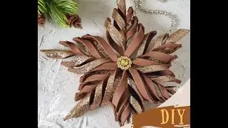 💯💥 3D Perfect Foam Snowflake - Christmas Decorations - CRAFTMANIA