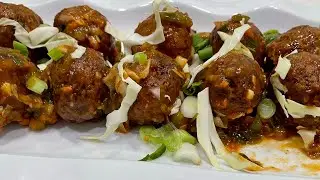 Restaurant style Veg Manchurian | Vegetable Manchurian with Gravy