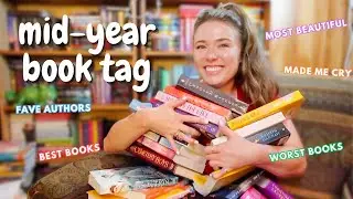 Mid year book freakout tag // 2023 mid year reading check in