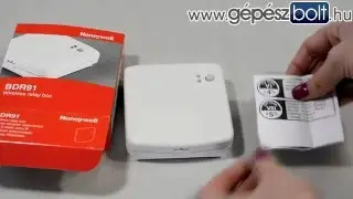 Honeywell BDR91 Vezet&eacute;k n&eacute;lk&uuml;li 5A rel&eacute; modul, SPDT rel&eacute;vel Evohome alkalmaz&aacute;sokhoz
