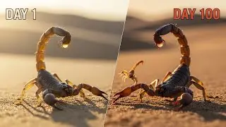 A Scorpion&rsquo;s Life 100 Days of Survival in the Desert 🦂 | LifeAtria Nature Documentary