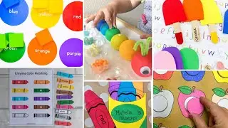 Preclassroom Colors activities for toddlers/Easy Colors name learning activities for Teachers