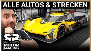 Alle Autos & Strecken in Project Motor Racing