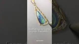 A dream imagined, a jewel brought to life. #opals #opaljewelry #statementpendant #jewelrycollection