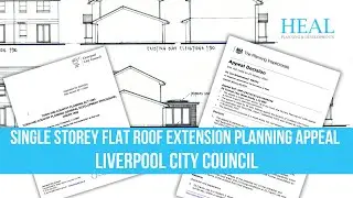 Single Storey Flat Roof Extension Planning Appeal Liverpool Council