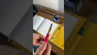 An ASMR experience from Ferris Wheel Press ft the FerriTales Blue Beryl Tonic fountain pen ink✨
