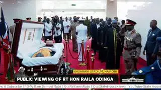 Public Viewing of Rt Hon Raila Odinga, Kasarani Stadium, Nairobi