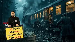 15 ਮਿੰਟਾਂ ਵਿੱਚ 300 ਕਰੋੜ! 🚆💰 | Gold Train Heist ਦੀ ਸੱਚੀ ਕਹਾਣੀ | Story 125