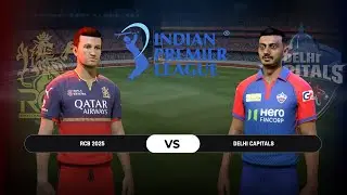 Cricket 24 Indian Premier League - RCB vs DC Matches 46 GamePlay ( 4K 60 FPS )