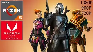 Fortnite Chapter 2 Season 5 | Ryzen 5 3400G | Radeon vega 11 | Low Setting |+Best 1080p Setting