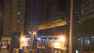 Kanson AC350-1 Lifting 70t Concrete Footbridge