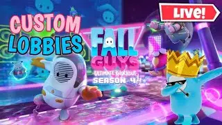 FALL GUYS LIVE CUSTOM GAMES WITH VIEWERS TRYING SUBSCRIBER MADE MAPS!!