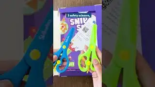Learn with Child safe scissors! #shorts