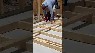 Milwaukee Framing Nailer. #carpenter #builder #carpenterwork #construction #milwaukeetools
