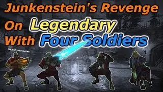 Legendary Victory in Junkenstein's Revenge 2018 with 4 Soldiers - Overwatch