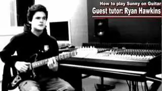 How to play Sunny on Guitar by Bobby Hebb - Ryan Hawkins