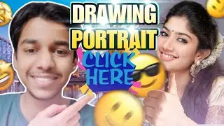Draw To Portrait Pencil Work and Drawing & Sketching Make 🙂✨