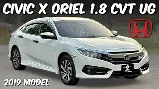 Honda Civic X Oriel 1.8 i-VTEC CVT UG 2019 Detailed Review