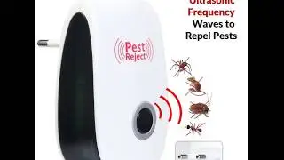 2019 Ultrasonic Pest Repeller Plug - For Mosquito, Ant, Fly, Mouse, Rat, Roach, Spider, Flea, Bugs
