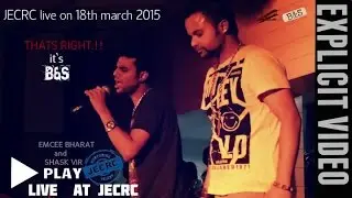 PARINDA-B&S(live) at JECRC - Renaissance- 2015 -shask vir and emcee bharat