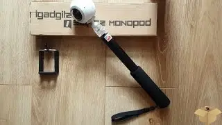 Gadgitz Multi-use Black Extendable Selfie Stick Unboxing