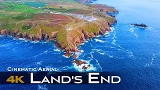 LAND'S END 4K Drone 🇬🇧 | England UNITED KINGDOM