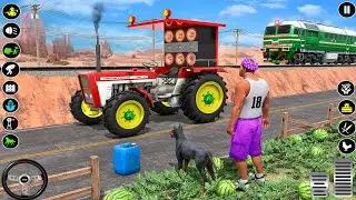 🚜 Mahindra Indian vehicle Tractor Games Driving 3D Trector simulator gameplay