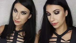 Soft Grunge Halo Eye Holiday Makeup Look | Makeup Tutorial