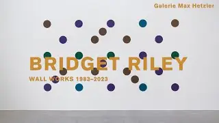 BRIDGET RILEY &ndash; Wall Works 1983&ndash;2023 at Galerie Max Hetzler, Berlin, 2023