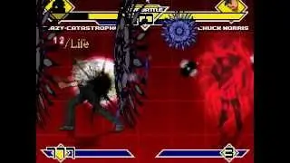 EVE M.U.G.E.N.-CRAZY-CATASTROPHE VS CHUCK NORRIS
