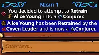 When the Coven Leader turns into Conjurer...