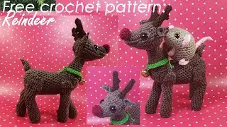 Reindeer - Christmas Amigurumi Pattern #3