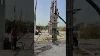 amazing trick for column casting work | column ki casting kaise kre #ytshorts #column #concrete