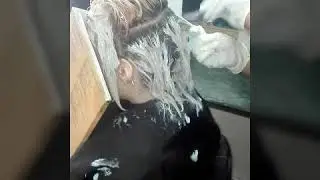 Coloration du violet au blanc chez salon Francis