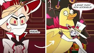 Lucifer&rsquo;s Sinsmas 🎁🐤💕 P1 &bull; Hazbin Hotel/Helluva Boss &bull; COMIC DUB