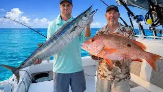 Pulley Ridge & Dry Tortugas Overnighter 150 Miles Offshore Wahoo Tuna Snapper *Catch, Clean & Cook*