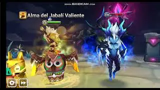 Summoners war lucky Bella solo (dark cannon girl)