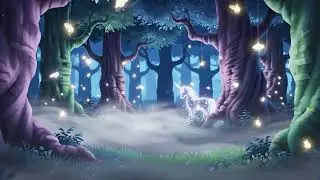 Enchanted Unicorn Forest ✨ | 1 Hour Magical Bedtime Animation for Kids | Relaxing Sleep Music