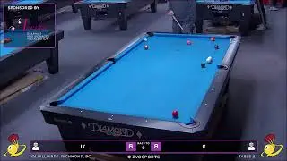 IK vs F - Q1 BILLIARDS - TABLE 2 | EvoSports