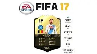 Fifa FUT 17 - Dries Mertens: TIF 89 OVR - Poor Man's Messi Showcase