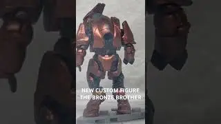 THE BRONZE BROTHER #halo #custom #actionfigures #megaconstrux #haloinfinite